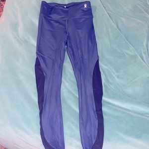 Good American Performance Leggings- Shiny Blue